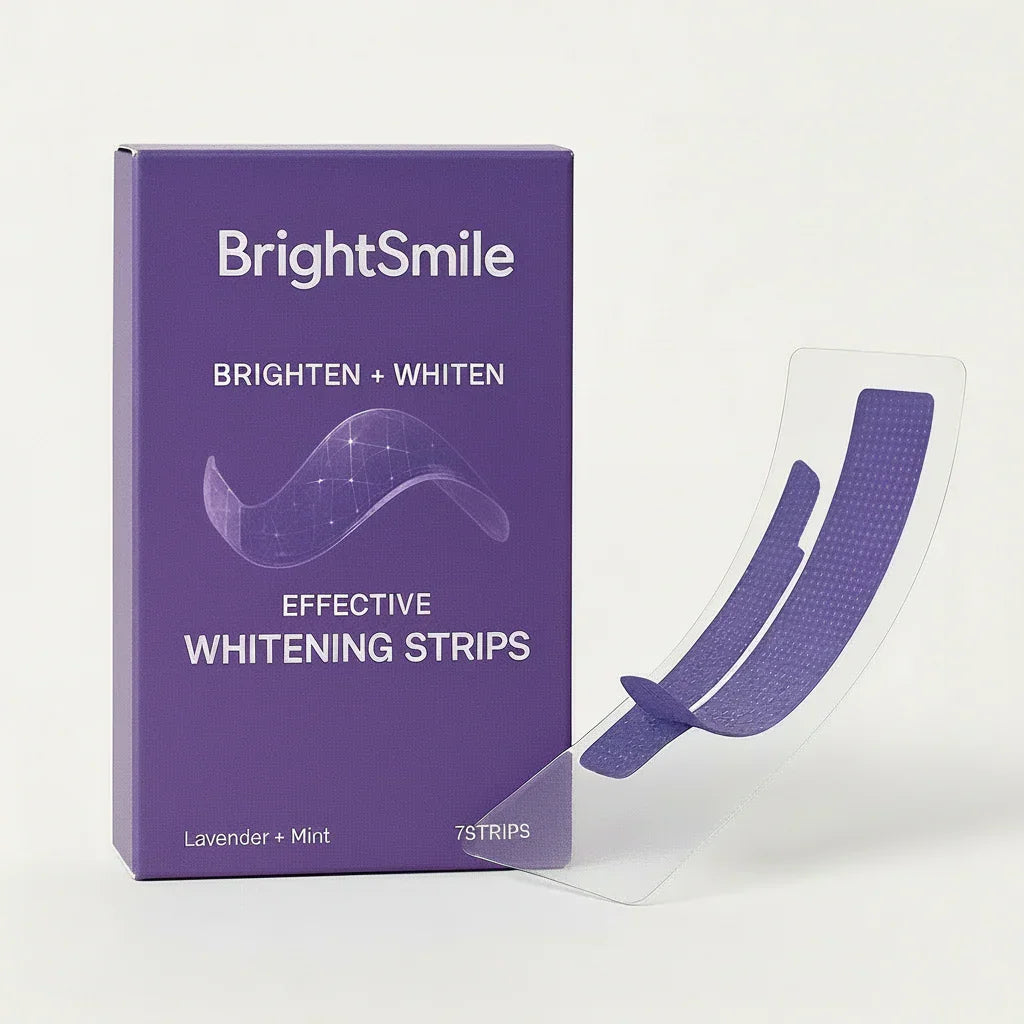 BrightSmile Whitening Strips- Pack of 7 Strips