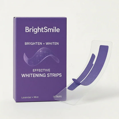 BrightSmile Whitening Strips- Pack of 7 Strips