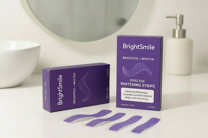 BrightSmile Whitening Strips- Pack of 7 Strips