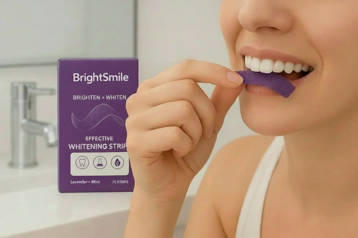 BrightSmile Whitening Strips- Pack of 7 Strips