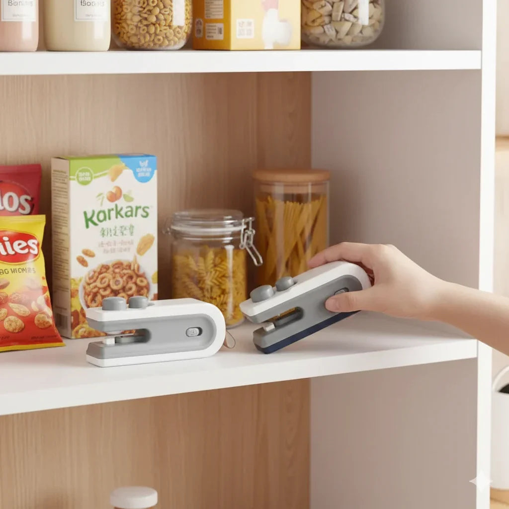QuickSeal Mini Sealer - Keeping it Fresh & Crisp